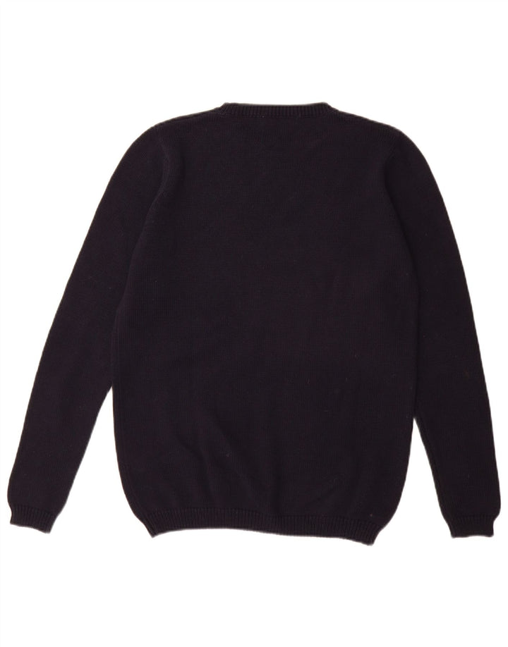 Marks & Spencer Herre sweater med rund hals, medium marineblå