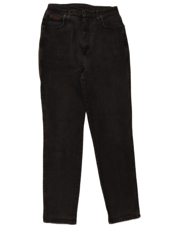 Wrangler Mens Carla High Waist Tapered Jeans W31 L32 Grey Cotton