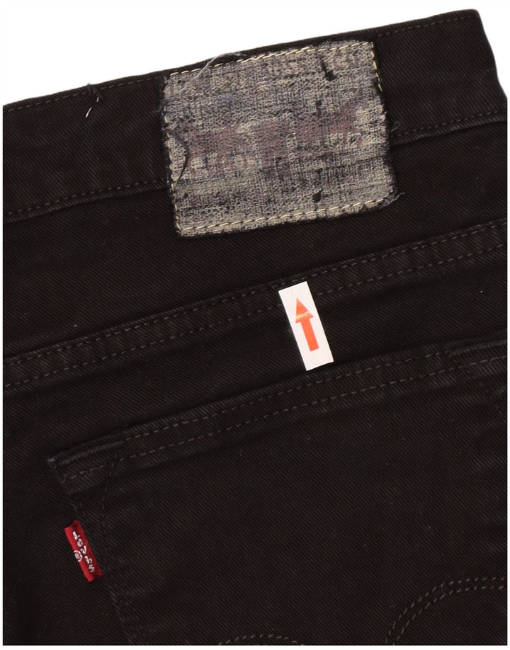 Levi's Herre 519 Slim Jeans W33 L30 Sort Bomuld