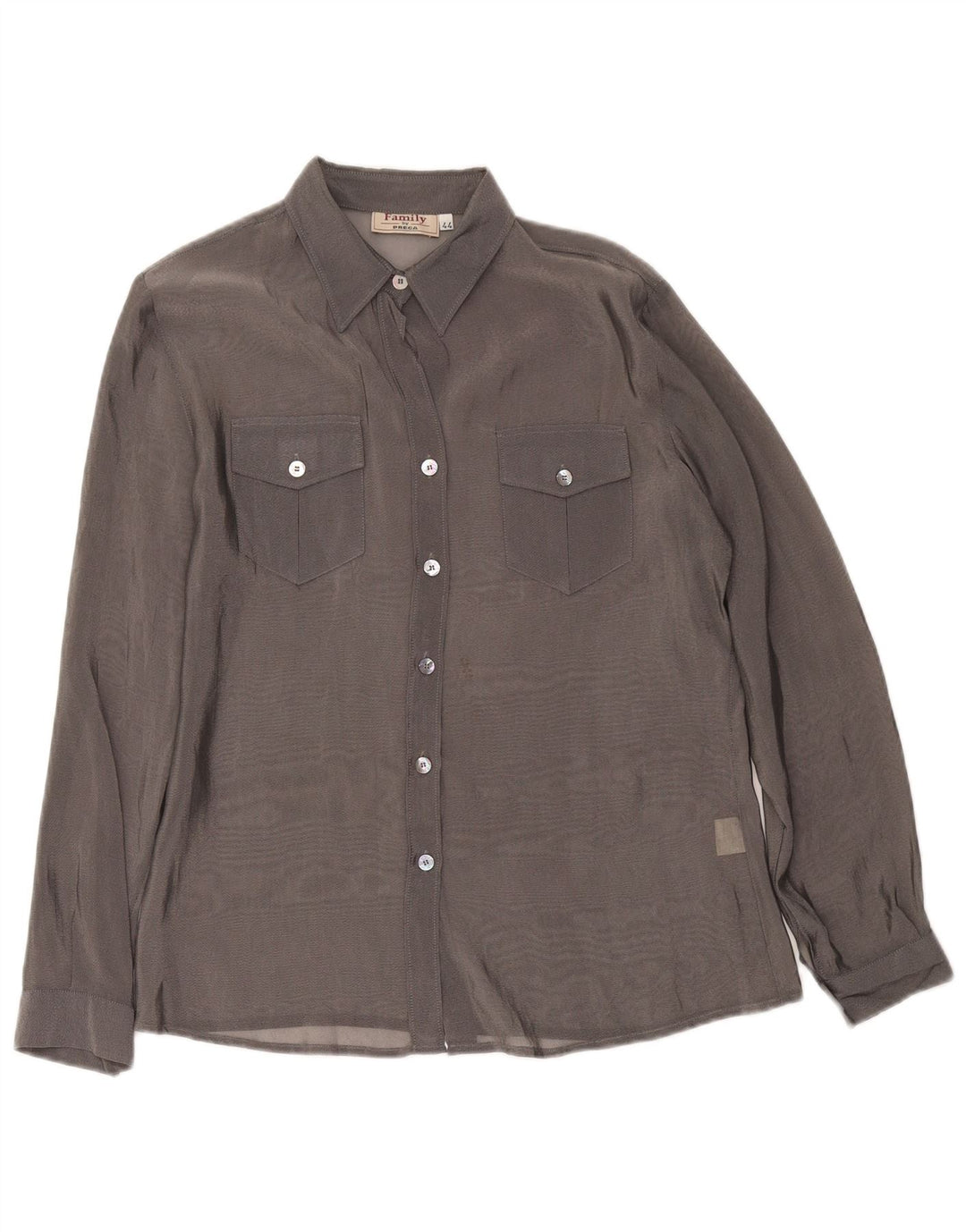 Preca Dame Se Through Shirt IT 44 Medium Grey Polyamid