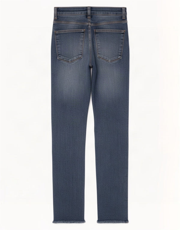 Zara Dame Distressed Skinny Jeans EU 38 Small W28 L26 Blå Bomuld