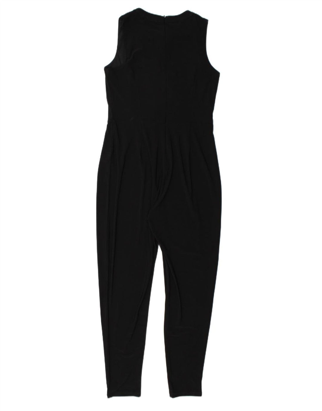 OASIS Womens Sleeveless Jumpsuit UK 10 Small Black Polyester