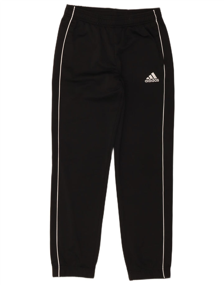 Adidas Drenge Træningsdragt Bukser Joggers 13-14 År Sort Polyester