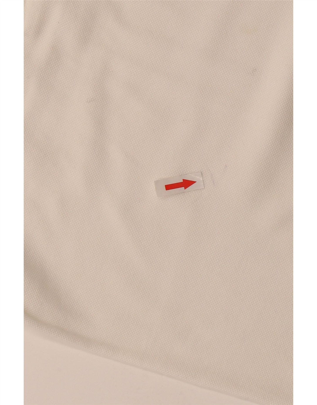 Benetton Boys Polo Shirt 7-8 år Medium Hvid Bomuld