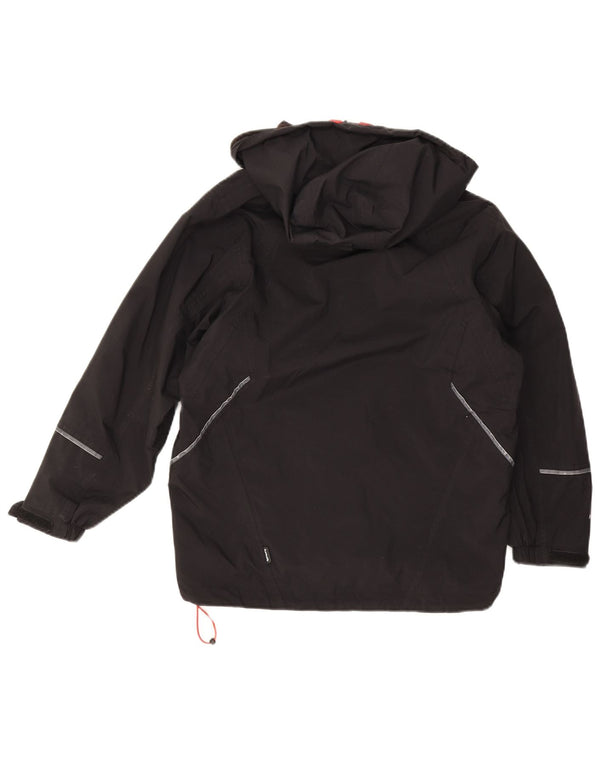 Sprayway piger hætte vindjakke 10-11 år sort polyester