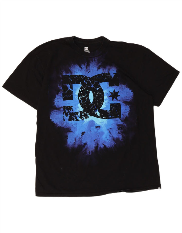 DC Herre grafisk T-shirt top XL sort bomuld