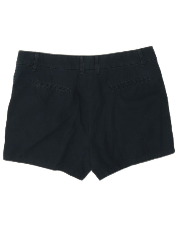 Marks & Spencer Chino Shorts til kvinder UK 12 Medium W30 Marineblå Bomuld