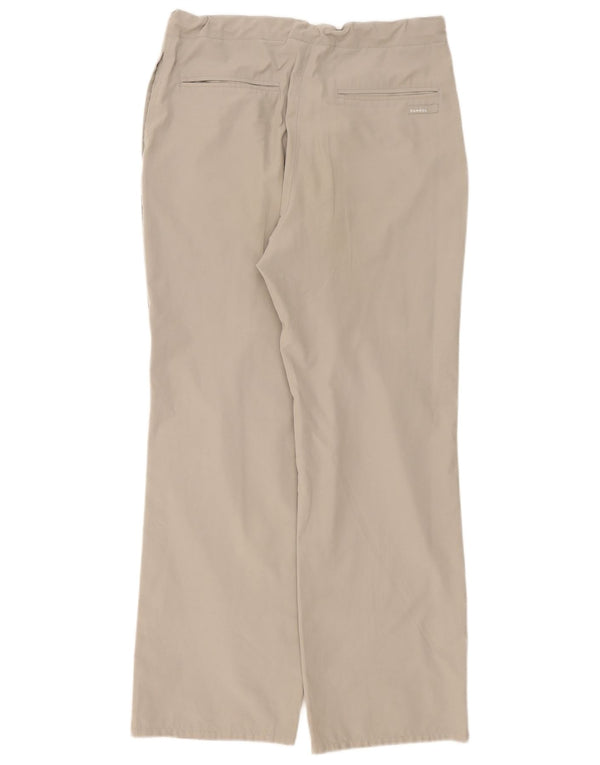Kangol Herre Straight Cargo Bukser Large W34 L30 Grå Polyamid