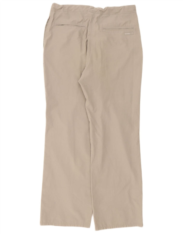 Kangol Herre Straight Cargo Bukser Large W34 L30 Grå Polyamid