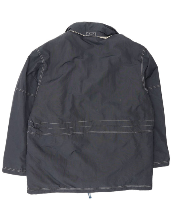 AUSTRALIAN L'ALPINA Herre Windbreaker Jacket UK 38 Medium Navy Blue
