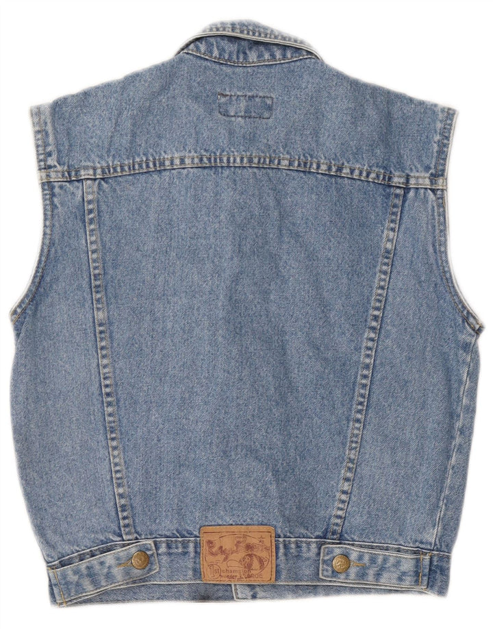 Vintage piger denim Gilet 9-10 år blå
