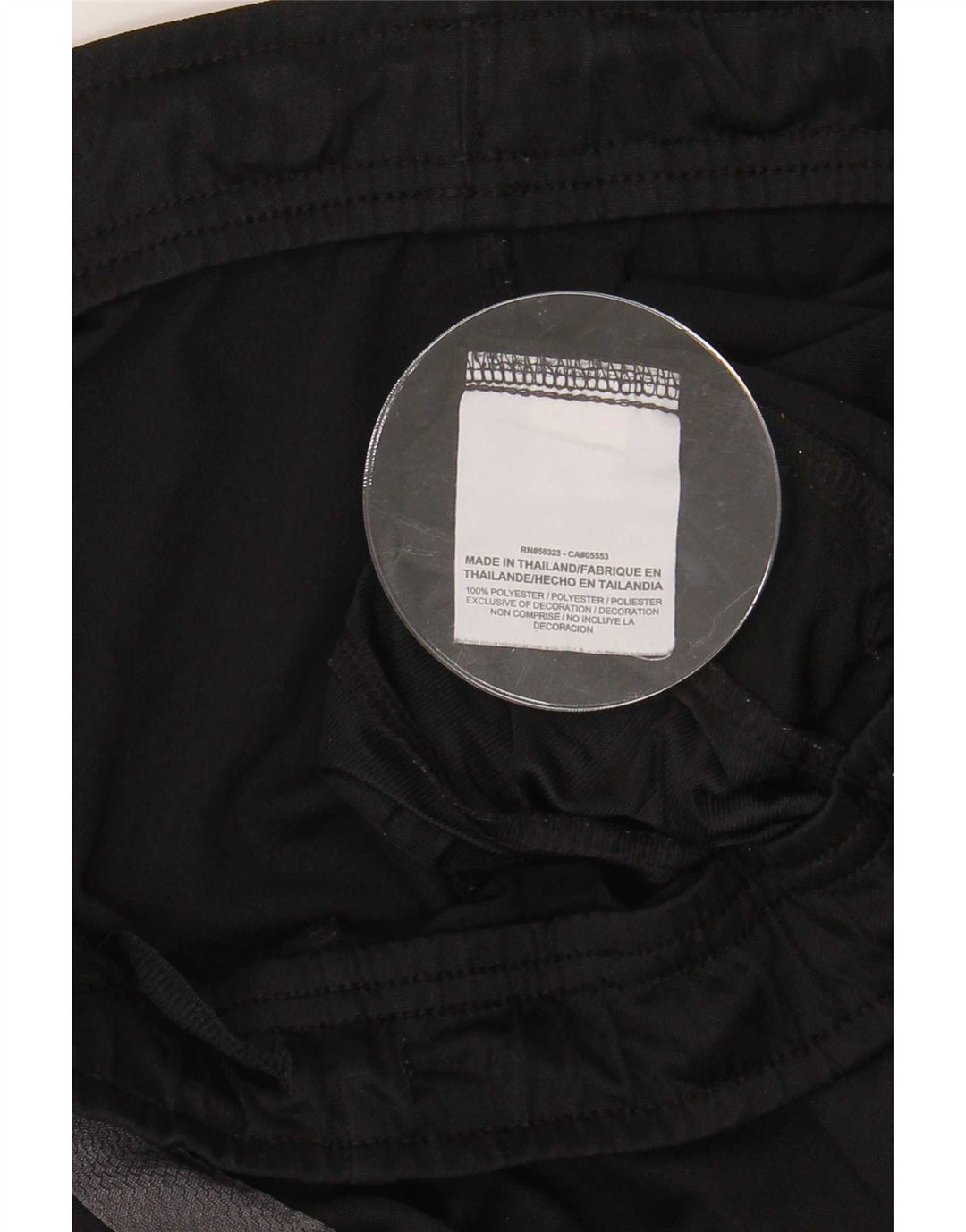 Nike Træningsdragtsbukser til mænd Large Black Colourblock Polyester
