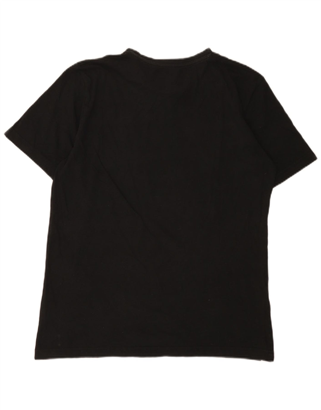Puma Herre Grafisk T-Shirt Top Medium Sort Bomuld