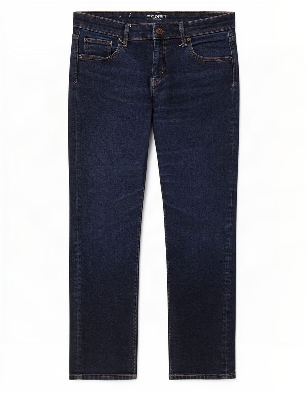 Esprit Dame Straight Jeans W30 L30 Marineblå Bomuld