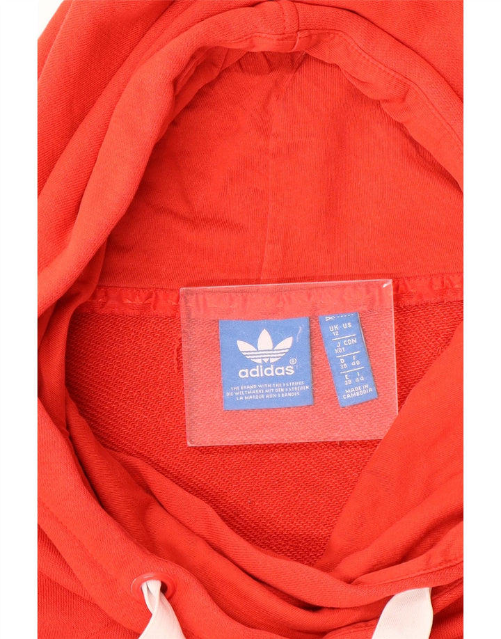 Adidas Graphic Hoodie Jumper UK 12 Medium Rød