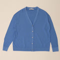 ZARA Womens Cardigan Sweater UK 14 Medium Blue Viscose Vintage Zara and Second-Hand Zara from Messina Hembry 