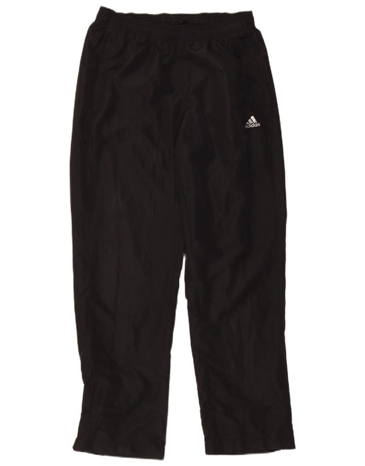 ADIDAS Herre Climalite træningsdragt Bukser UK 44/46 Large Black Polyester