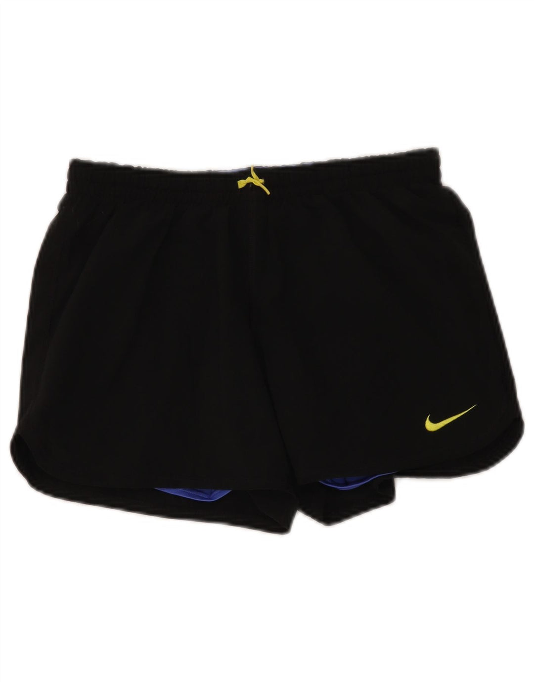 NIKE sportsshorts til kvinder UK 8/10 Small Black Polyester