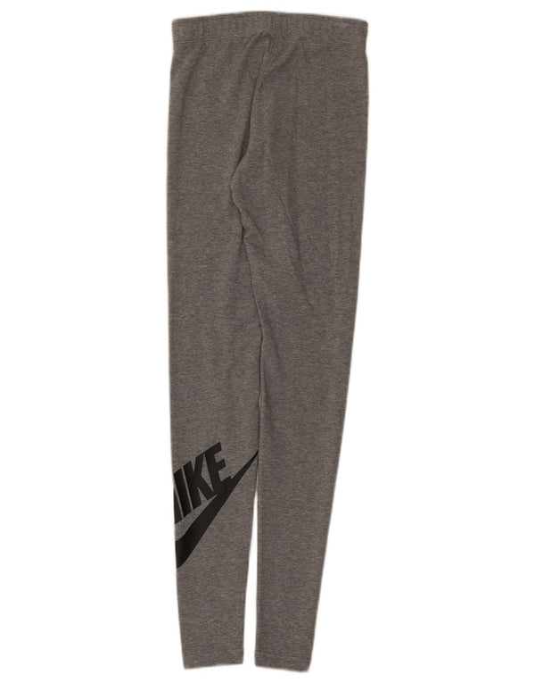 Nike Grafiske Leggings til kvinder UK 4 XS Grå