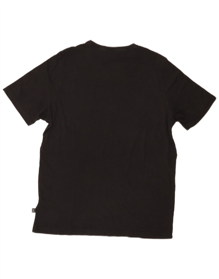 PUMA Herre T-Shirt Top Stor Sort Bomuld