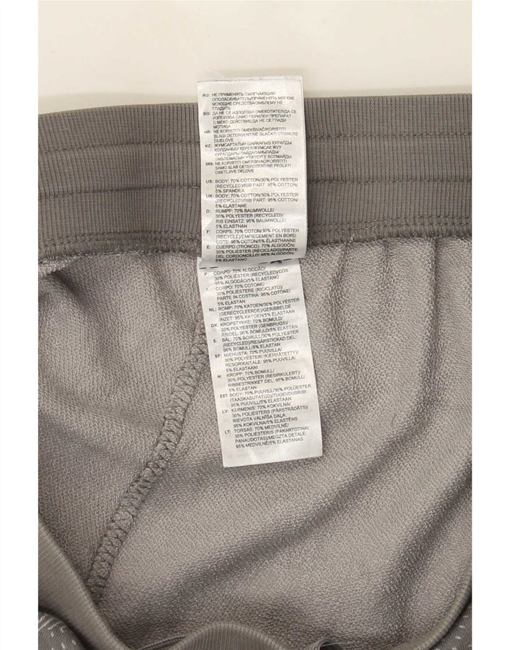 Adidas Herre Sportshorts Medium Grå Geometrisk Bomuld