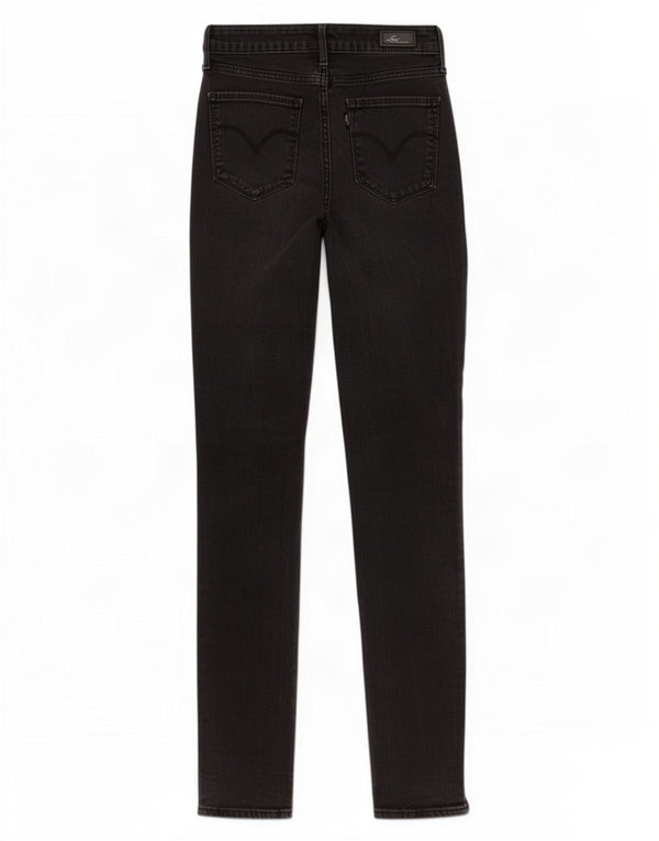 Levi's Womens Bold Curve Skinny Jeans W27 L34 Sort Bomuld