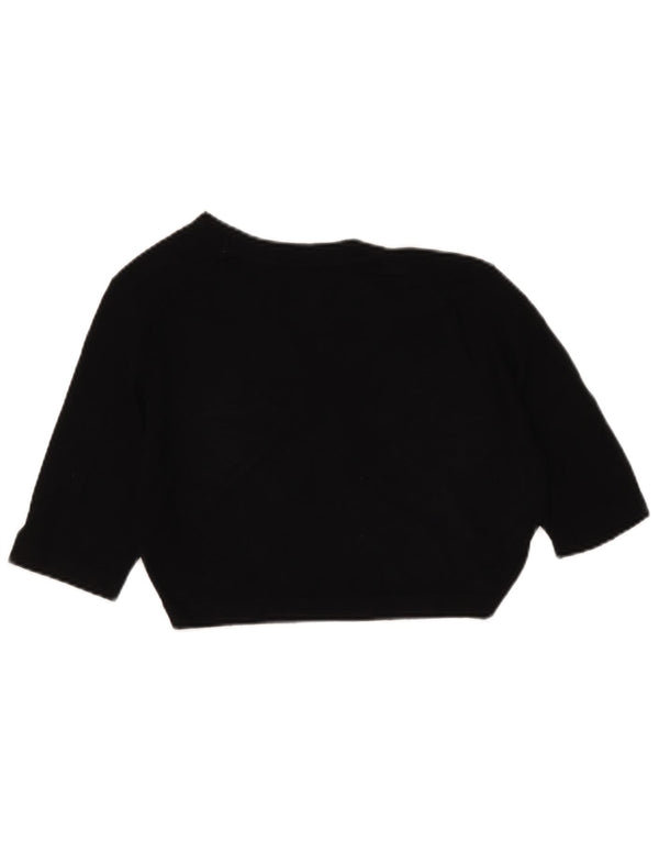 Marks & Spencer Dame Bolero Top UK 14 Medium Sort Viscose