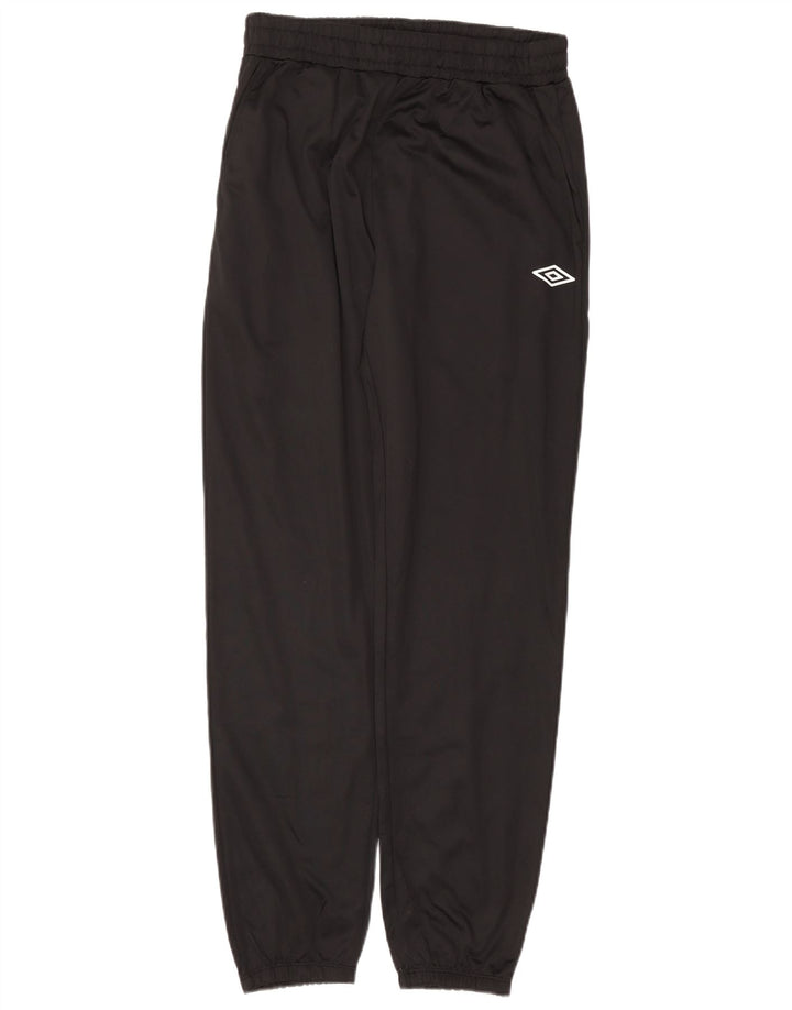 UMBRO Mens Tracksuit Trousers Joggers Medium  Black Polyester