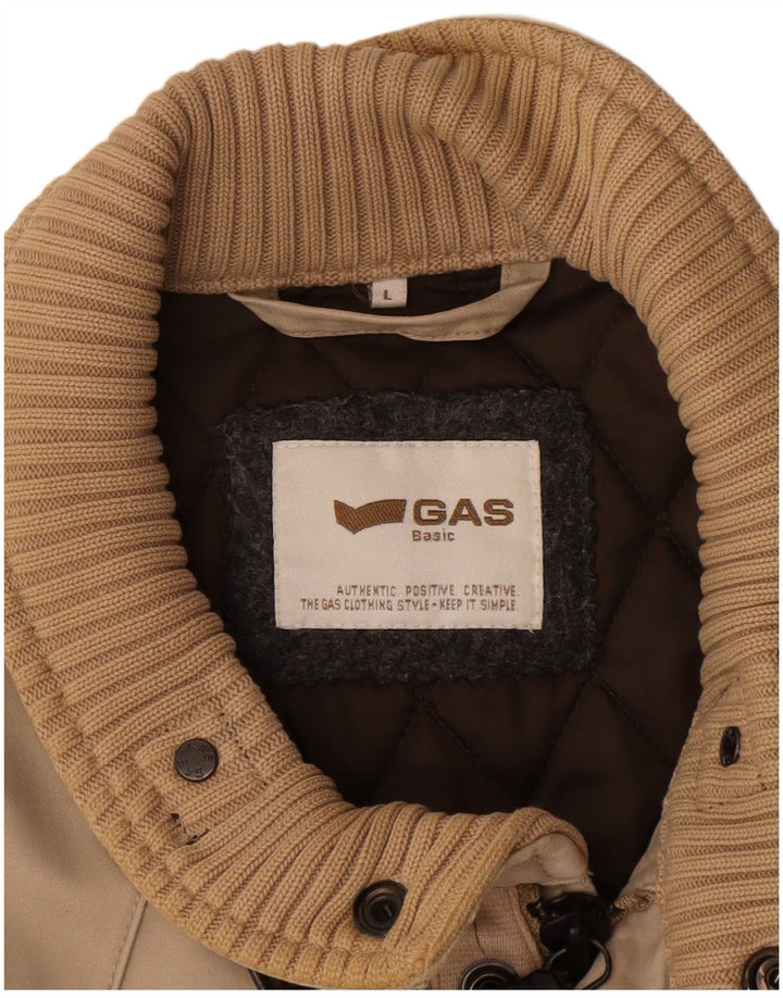 Gas Herre Utility Jacket UK 40 Large Beige