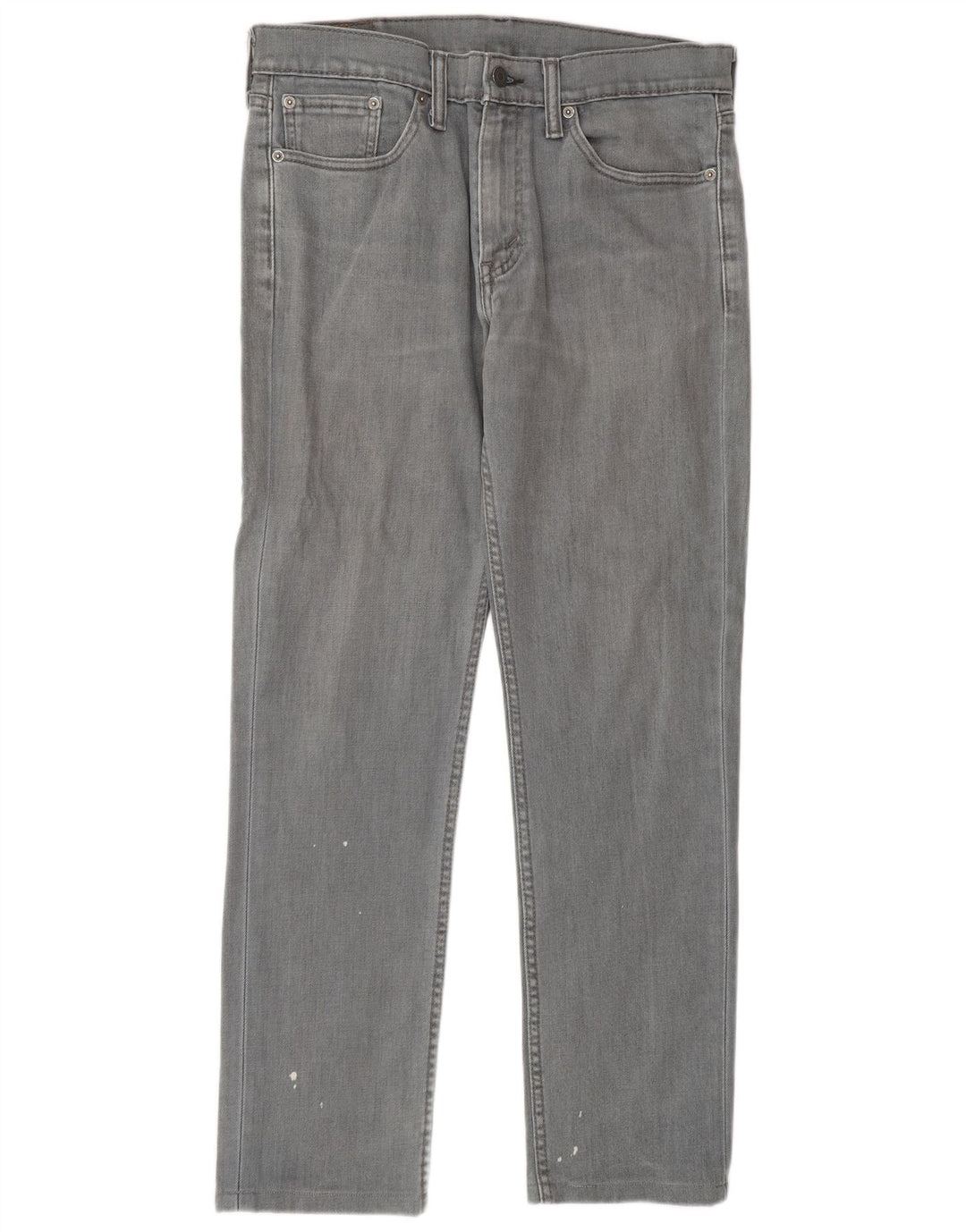 LEVI'S Herre 511 Slim Jeans W32 L32 Grå Bomuld