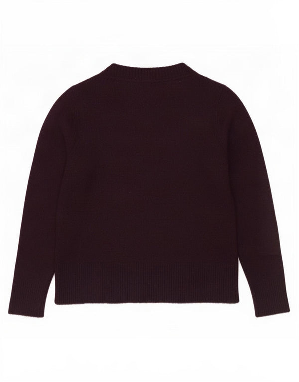 White Stuff Dame V-hals sweater UK 10 Small Purple Acryl