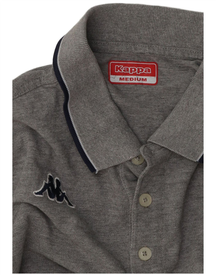 Kappa Boys Polo Shirt 13-14 år Medium Grå Bomuld