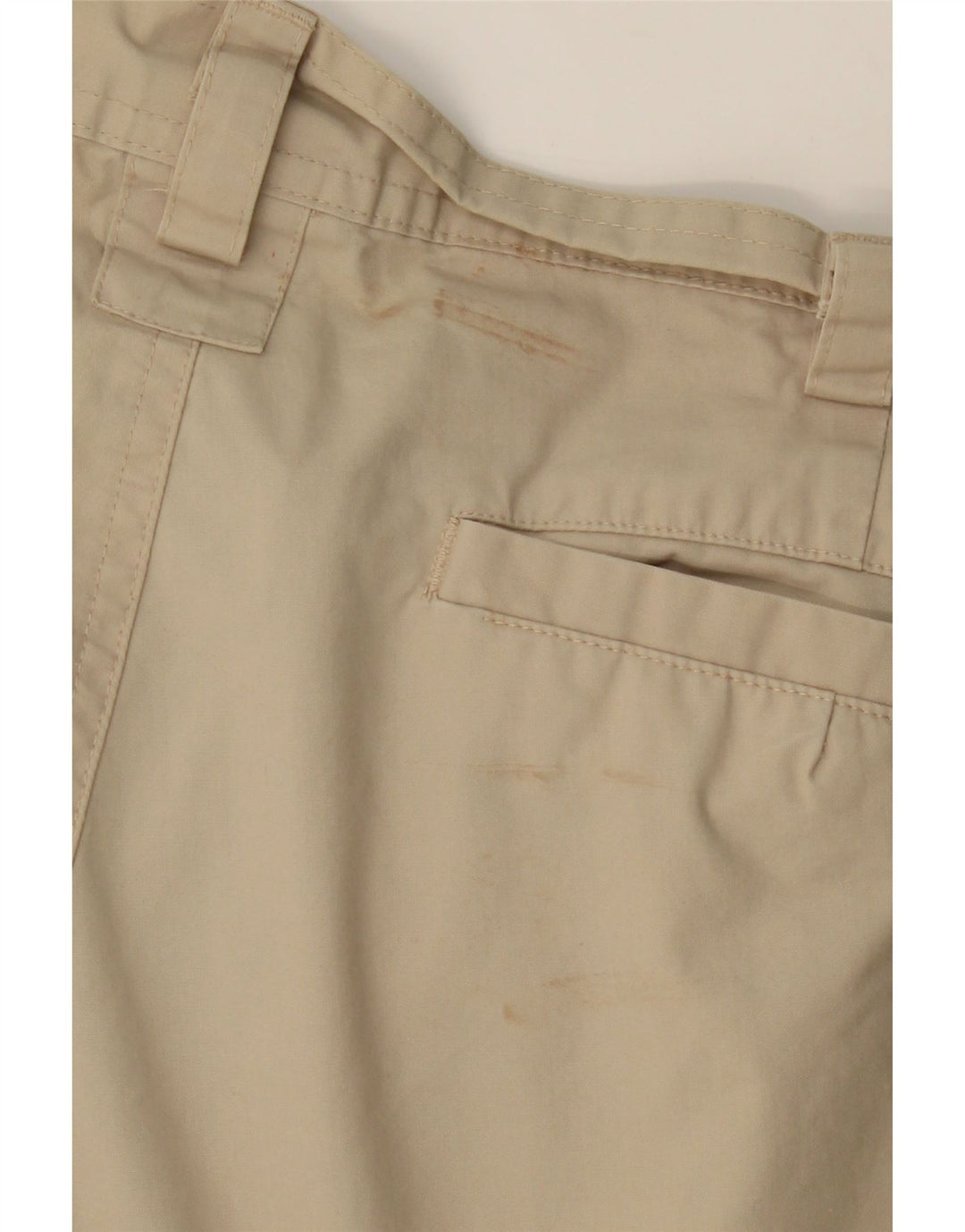 JACK WOLFSKIN Womens Cargo Shorts Large W32 Beige Polyester Modern Vintage Jack Wolfskin and Second-Hand Jack Wolfskin from Messina Hembry 
