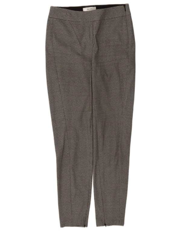 Reiss Slim Suit Bukser til kvinder UK 8 Small W26 L27 Grå Houndstooth
