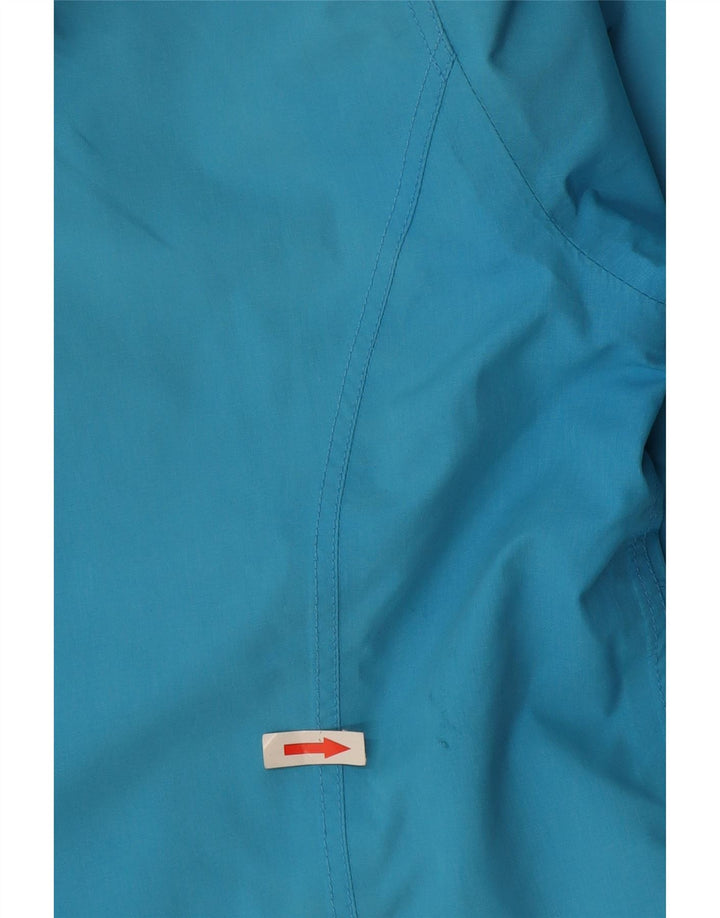 Schoffel Regnjakke med hætte til kvinder UK 10 Lille blå polyester