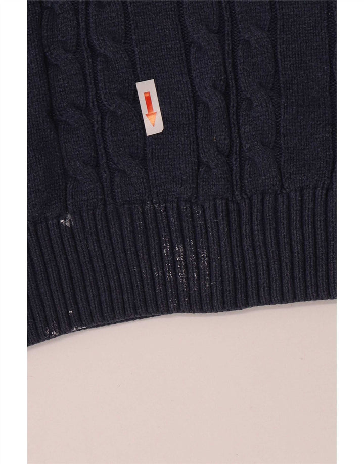 Marks & Spencer Herre Regular Fit Crew Neck sweater XL Navy Blue