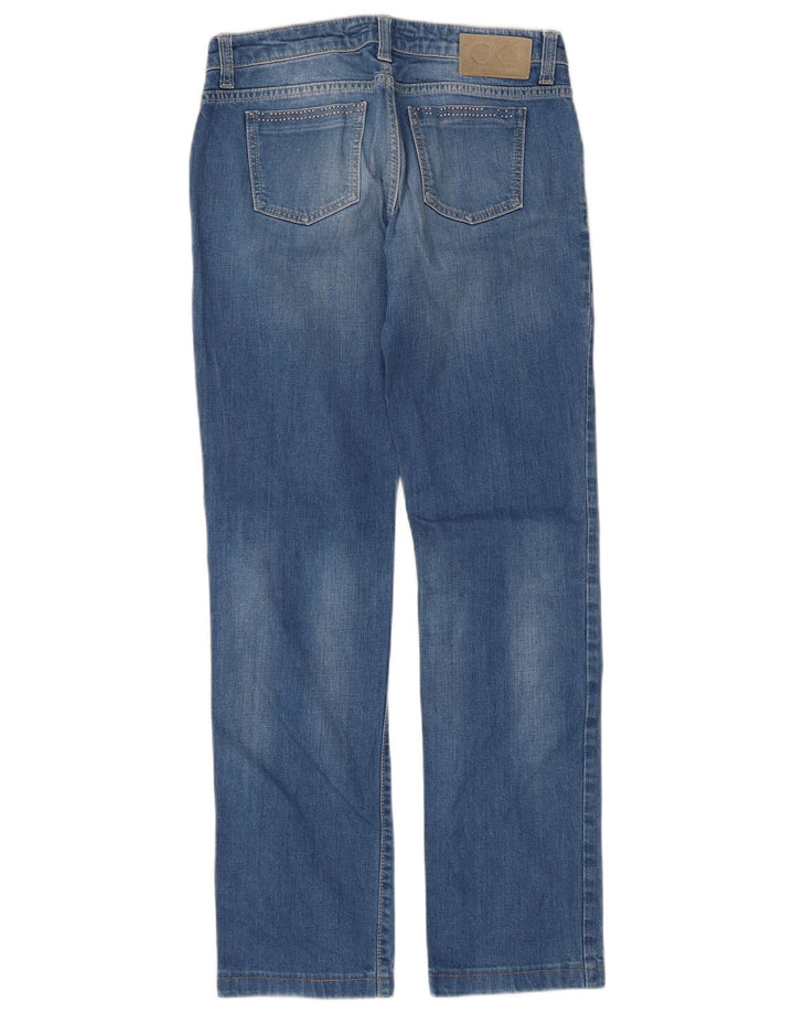 Calvin Klein Lige Jeans til kvinder W30 L30 Blå