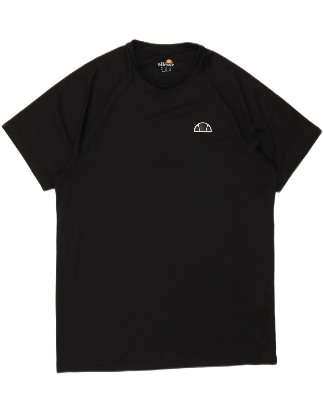 Ellesse Herre T-Shirt Top XL Sort Polyester