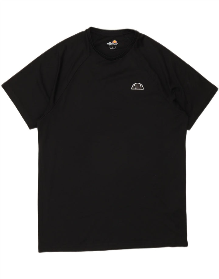 Ellesse Herre T-Shirt Top XL Sort Polyester