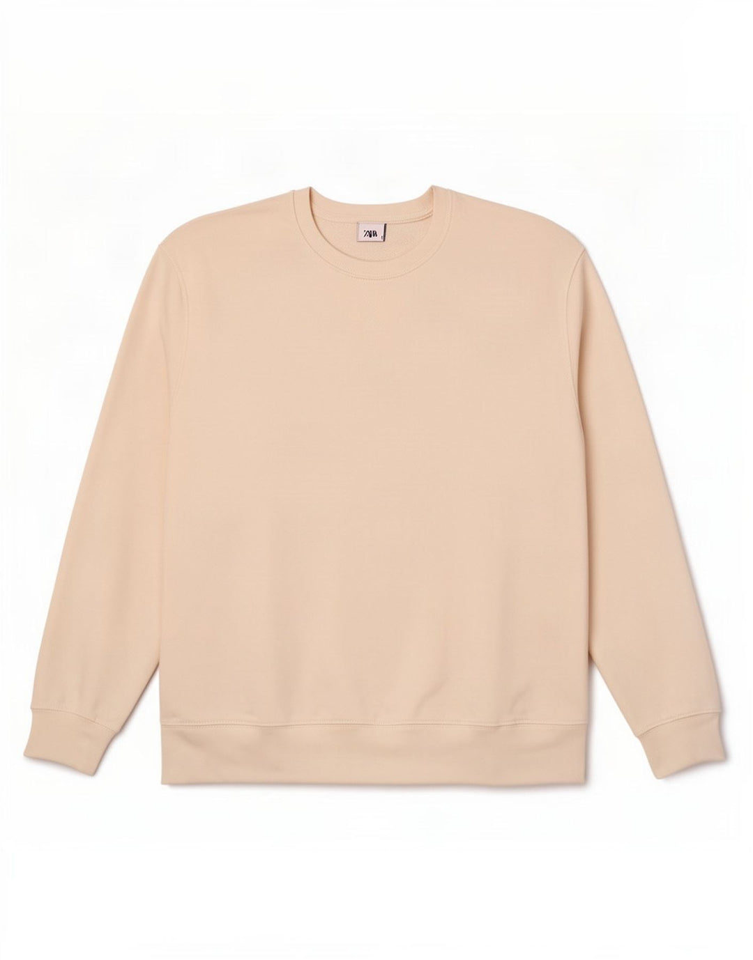 Zara Herre Sweatshirt Jumper Large White