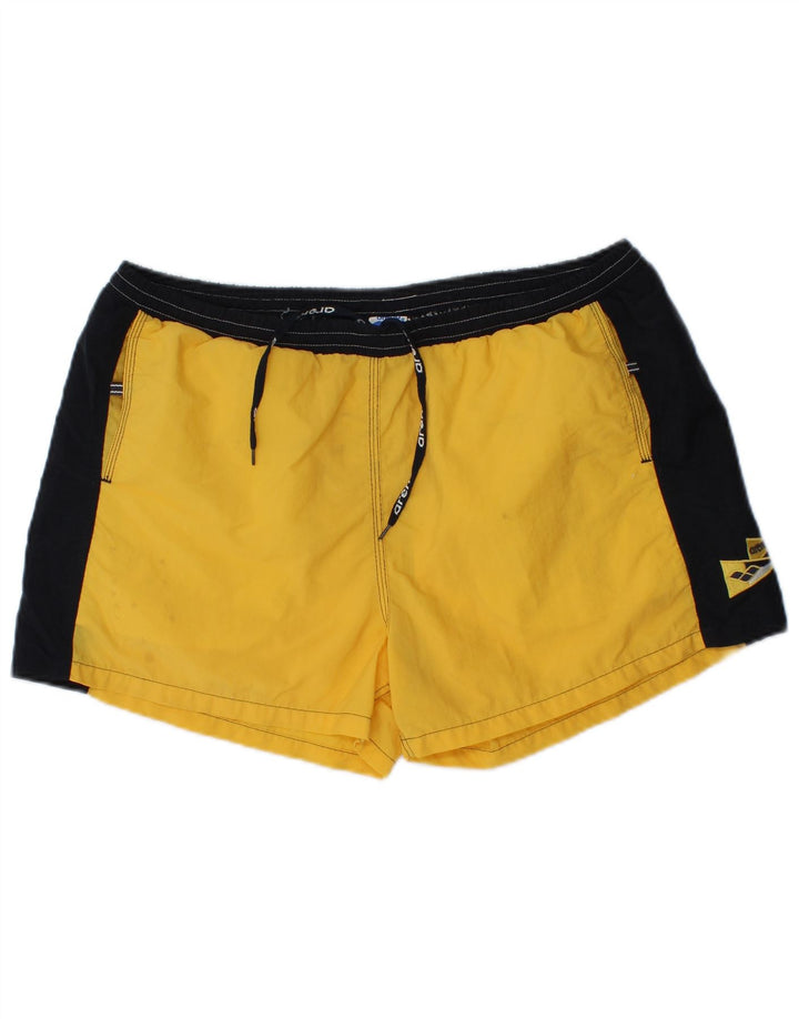 Arena Badeshorts til mænd Medium Gul Colourblock