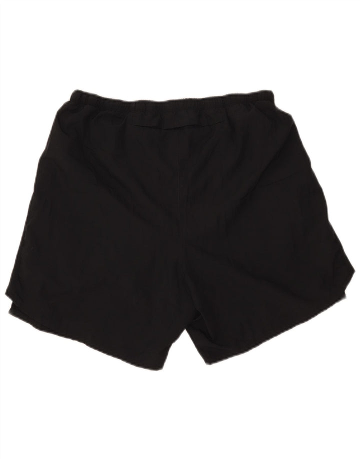 Nike Herre Dri Fit sportsshorts, store sorte polyester