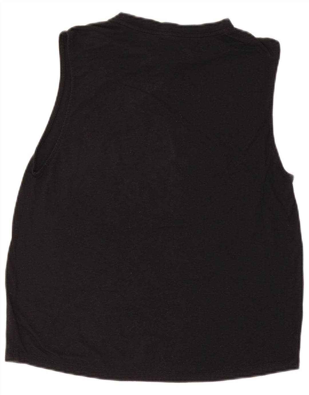 ADIDAS grafisk vest top til kvinder 12/14 medium sort polyester