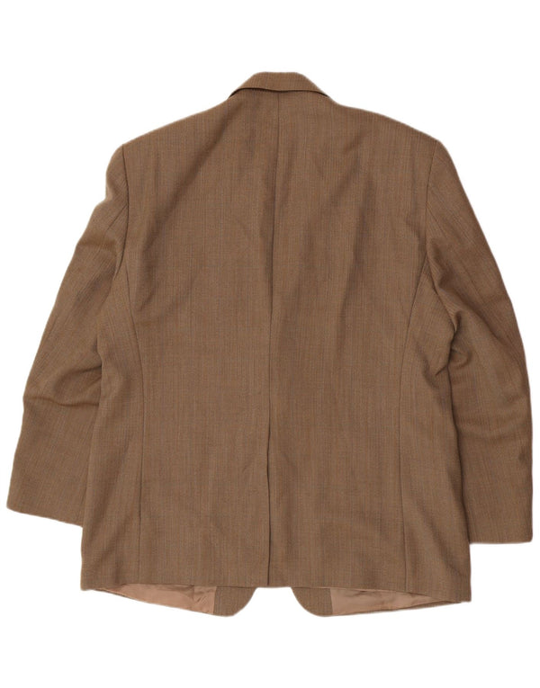 Ralph Lauren Herre Regular Blazer Jacket UK 44 2XL Brun sildeben