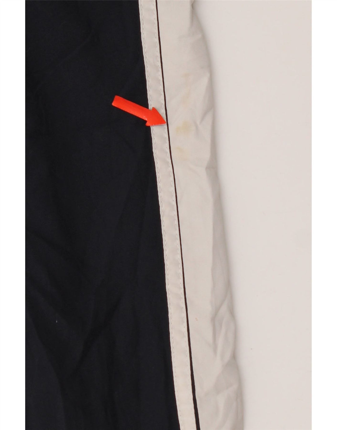 Nike træningsdragtsbukser til kvinder US 8/10 Medium Navy Blue Colourblock