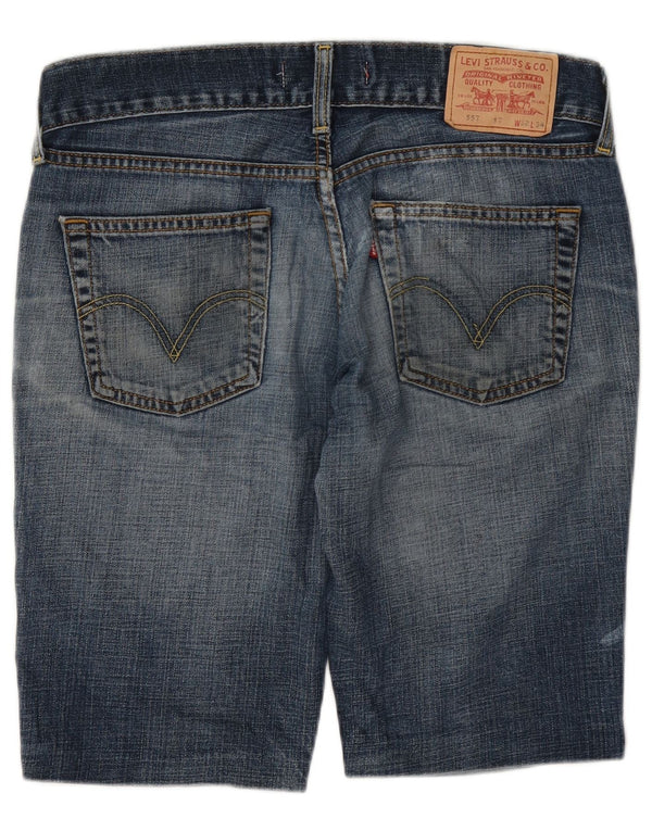Levi's Womens 557 denimshorts W32 Large Blue Bomuld