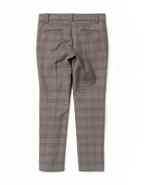 Zara Slim Chino Bukser til kvinder EU 40 Medium W30 L27 Grå Hundstød