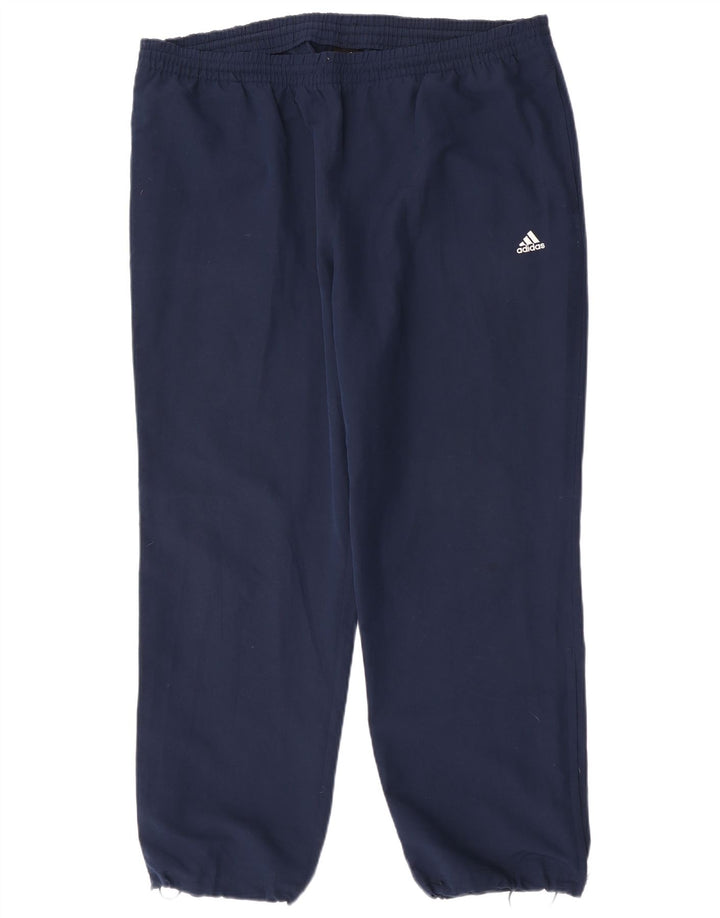 Adidas Herre Climalite træningsdragt bukser 2XL marineblå polyester
