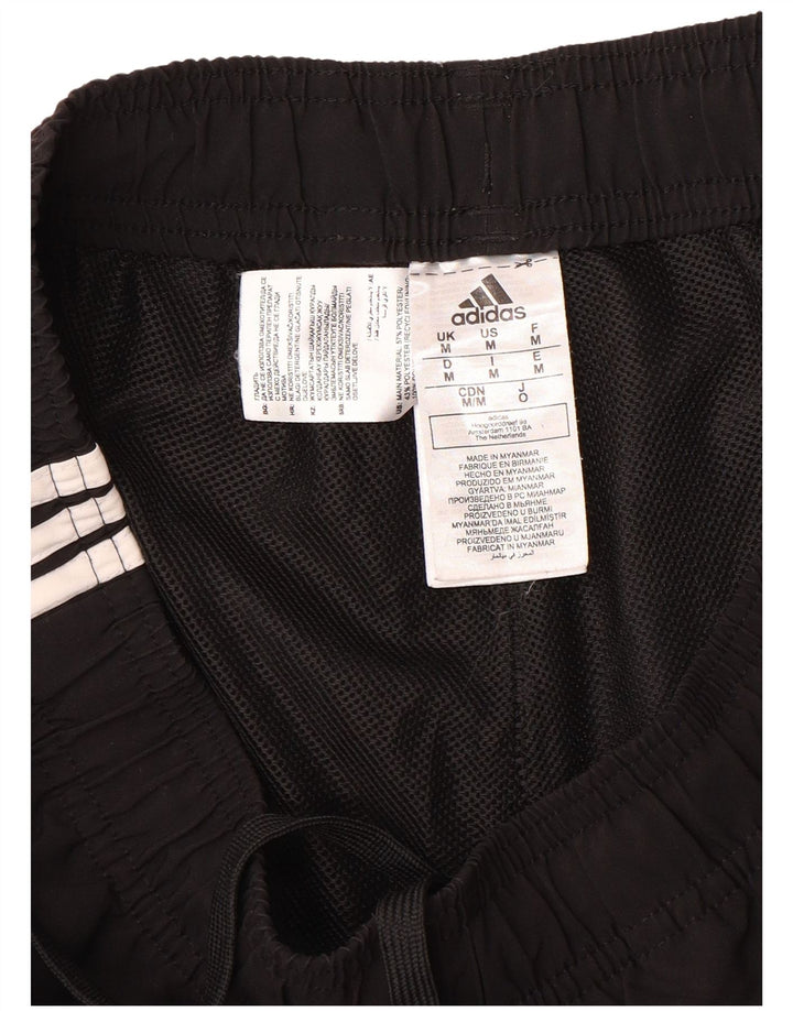 Adidas Herre Sportshorts Medium Sort Colourblock Polyester