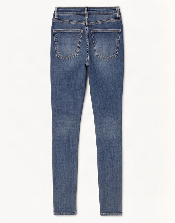Zara Dame Skinny Jeans EU 36 XS W26 L27 Blå